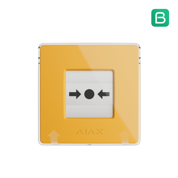 [87651.171.Nc1] Ajax Manual Call Point (Yellow) (8Eu) Asp