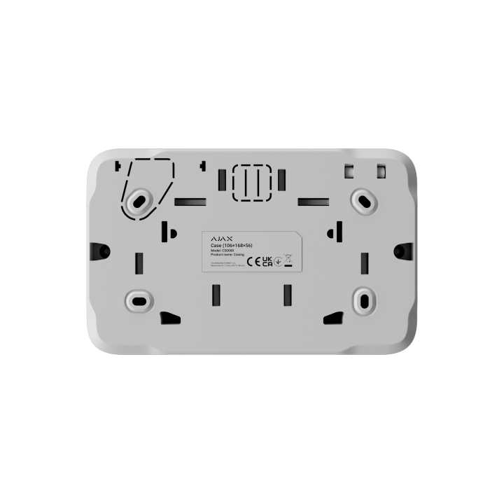 [63138.186.Wh] Ajax Case (106X168X56) Blanc