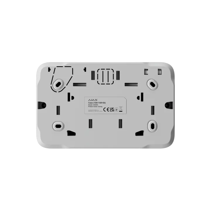 [63138186Wh] Case (106x168) - Boîtier de montage BLANC