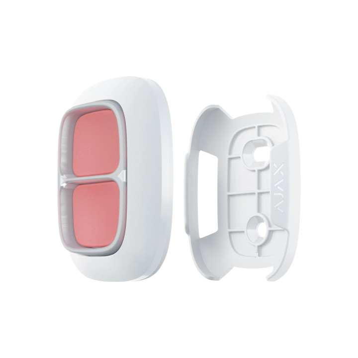[38215.82.Wh] Holder Pour Button/Double Button Blanc