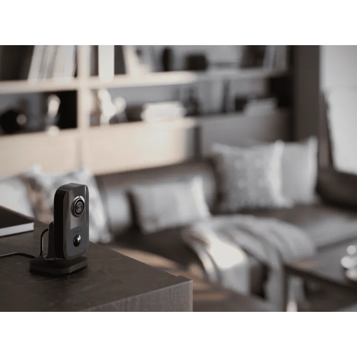 [111567303Bl1] IndoorCam - Caméra d'intérieur NOIRE