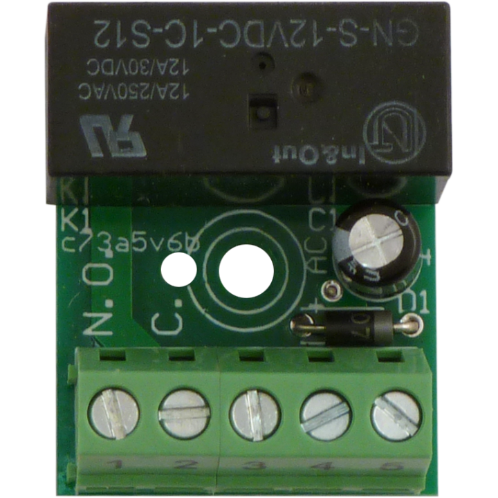 Circuit relais c73 NO/NF - pour intégration de platine de rue N