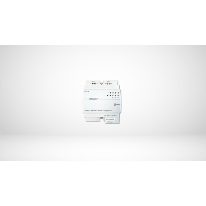 Alimentation Rail Din N°141124-Réglable De 13,8 V 4 A-Format 4U-Bornier À Visser