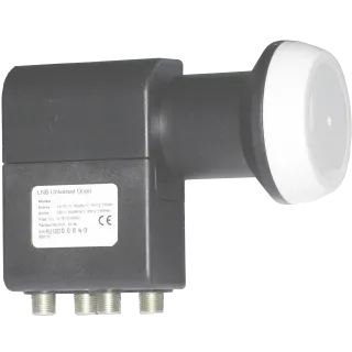 Lnb Universel Quad - 4 Sorties Individuelle En 'F' Femelle/À Visser - Diam. 40Mm