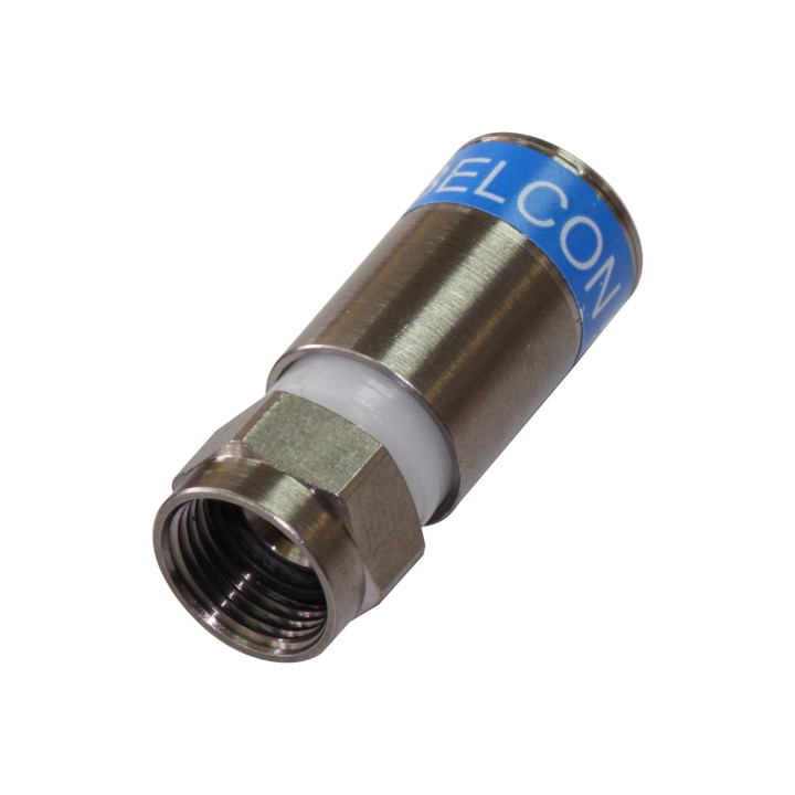 Connecteur f mâle à compression pour câble coaxial 17/19/21  +joint d'étanchéité