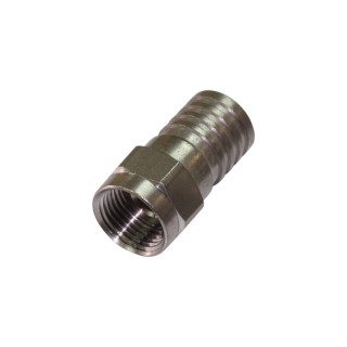 Connecteur f à sertir pour câble coaxial 17/19/21 vatc_patc - monobloc 5,1/8,4mm