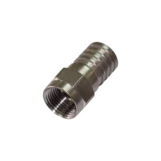 Connecteur F À Sertir Pour Câble Coaxial 17/19/21 Vatc_Patc - Monobloc 5,1/8,4Mm
