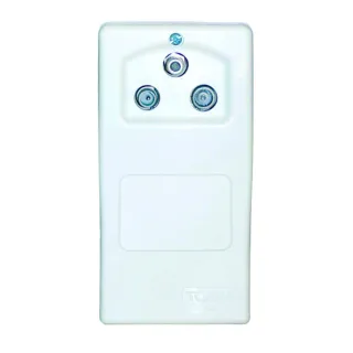 Prise Tv/Fm/Sat + Répartiteur 2 Voies Symétriques Ulb À Connection 'F' À Visser