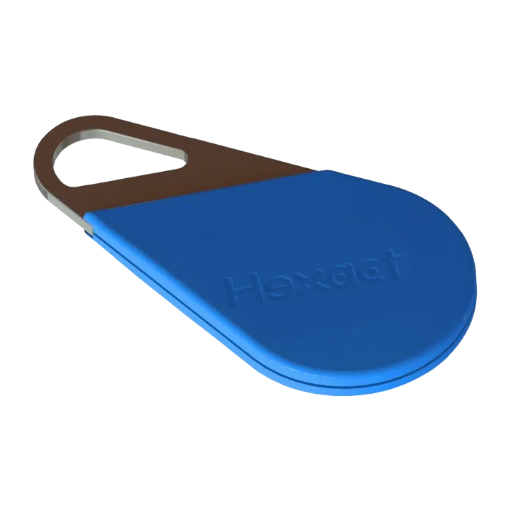 Badge De Proximite Hexact Bleue Compatible Vigik -Badge Mifaire-Lecture / Ecriture