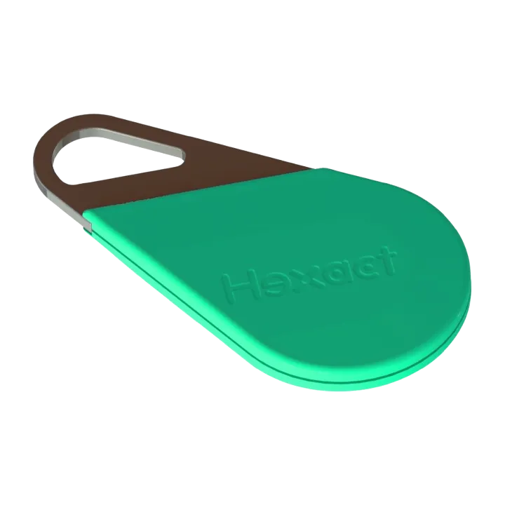 Badge De Proximite Hexact Verte Compatible Vigik -Badge Mifaire-Lecture / Ecriture