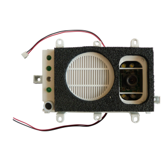 Bloc audio-video mixte -tech n- amplificateur vidéo - à synthèse vocale réglable