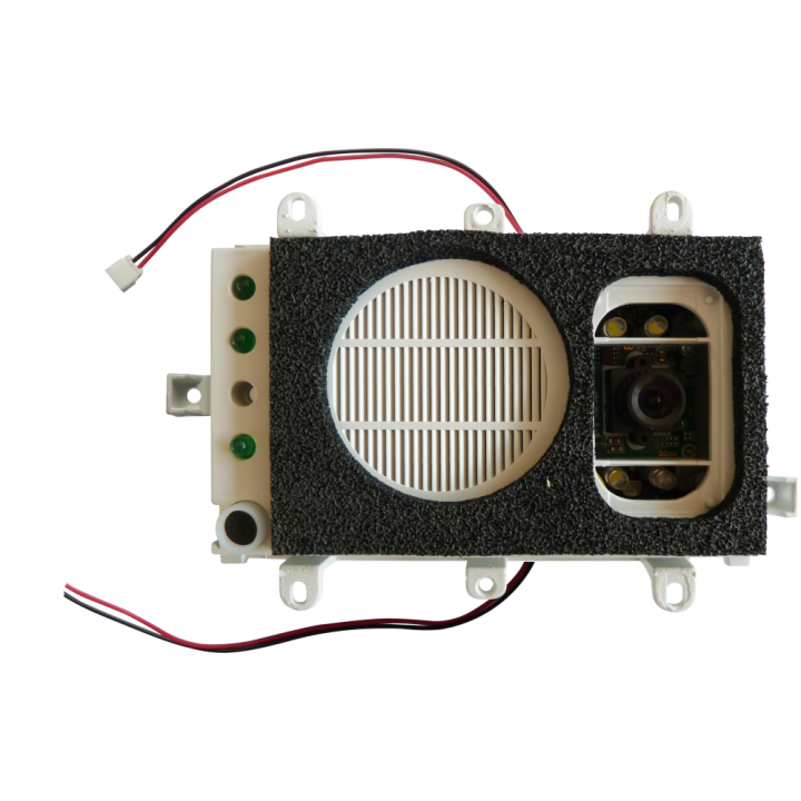 Bloc audio-video mixte -tech n- amplificateur vidéo - à synthèse vocale réglable