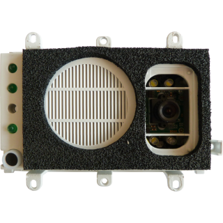 Bloc audio-video standard en N - amplificateur vidéo, à synthèse vocale réglable