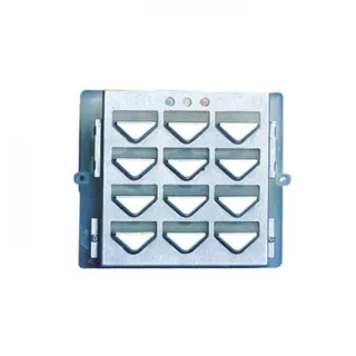 Série Powercom - Module Badge Électronique Powercode, Clavier Led Bleu, 2 Relais