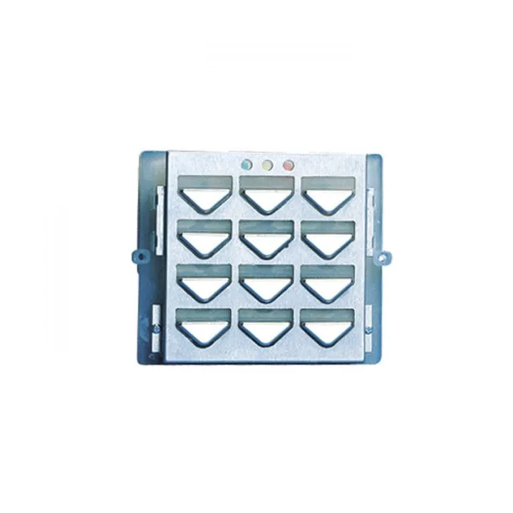 Série Powercom - Module Badge Électronique Powercode, Clavier Led Bleu, 2 Relais