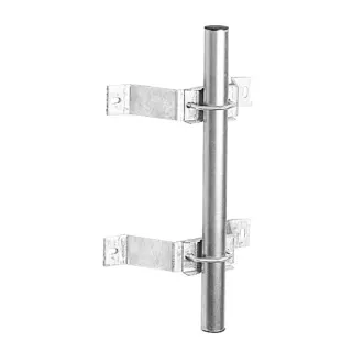 Fixation Type Ascenseur Déport 110Mm Galva Pour Mât Ø30-50Mm Sans Jambe De Froce