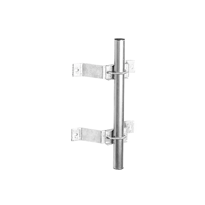 Fixation Type Ascenseur Déport 110Mm Galva Pour Mât Ø30-50Mm Sans Jambe De Froce