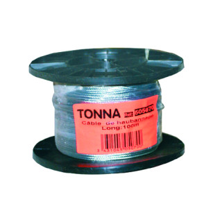 Câble De Haubanage Acier Galvanisé Ø 2 Mm En Bobine De 100 M