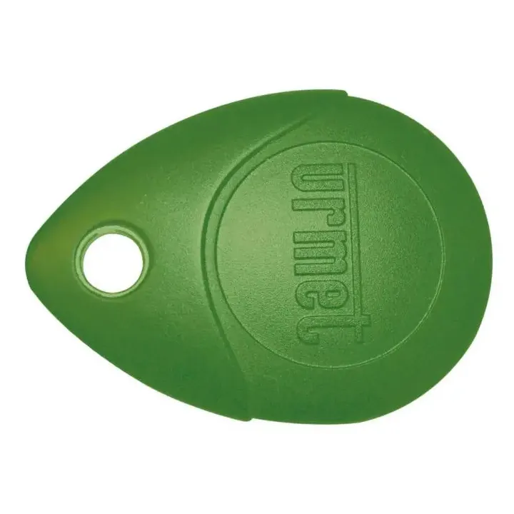 Badge Mifare Personnalisée 13.56 Mhz Vert, Étanche Ip68, Antichoc Ik8