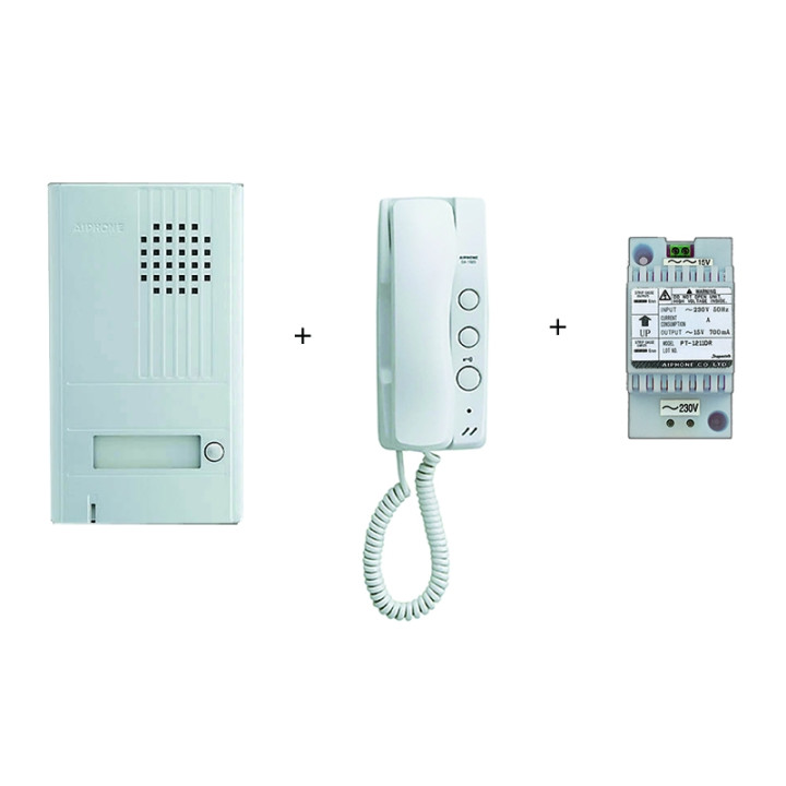 Kit Audio Avec Combiné 2 Fil