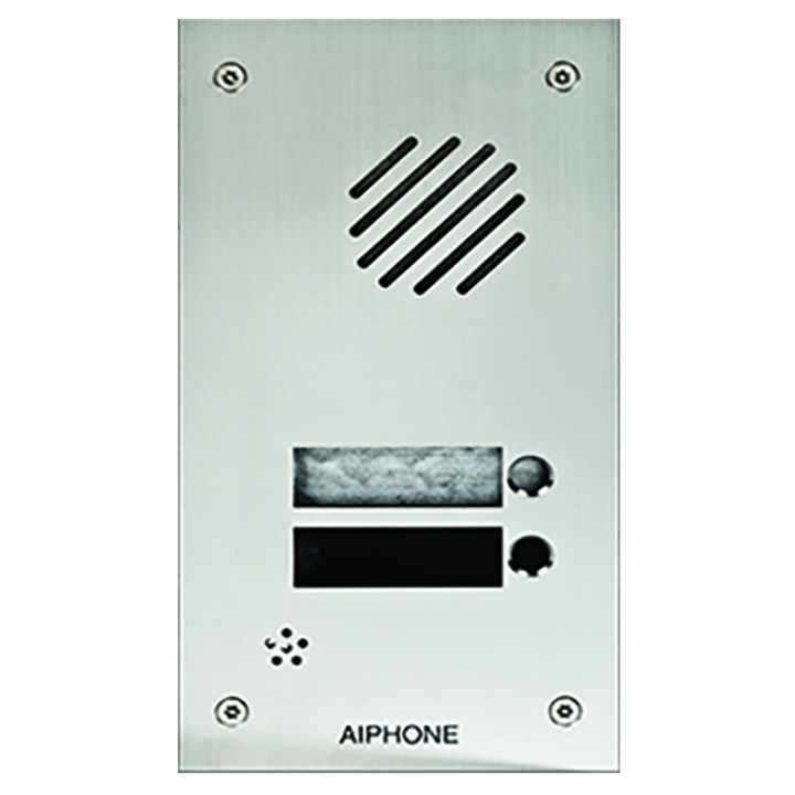 Platine Inox Encastré Pmy Db/Da 2 Bouton