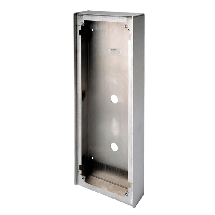 Cadre Saillie Inox Avec Visière Anti-Pluie, Pour Platines Gtdmblvn & Gtdmblvn2