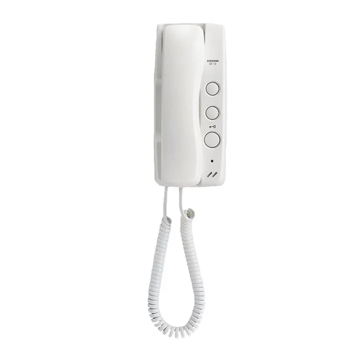 Poste Audio Combiné Avec Boucle Magnétique, Abs Blanc Avec Réglage Sonnerie