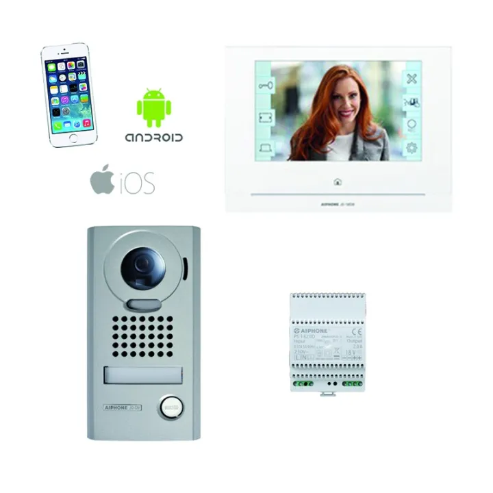 Kit Jo Wifi, Platine Zamak Saillie, Moniteur Écran 7'' Tactile & Alimentation