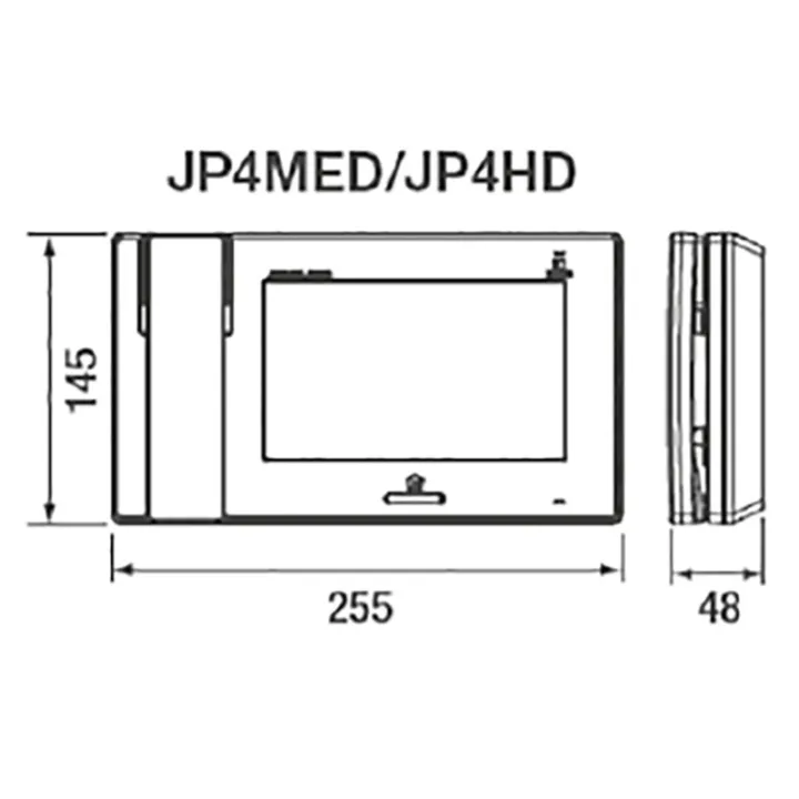 Moniteur Jp4Med, B. Magnétique, Conversation Mains Libres Ou Combiné, Mémoire