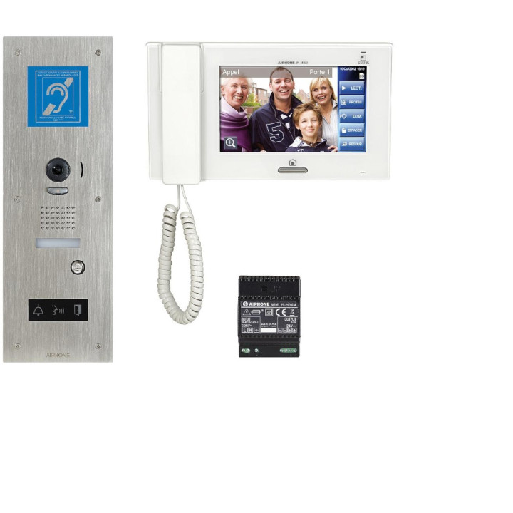 Kit Vidéo Encastré Avec Boucle Jp