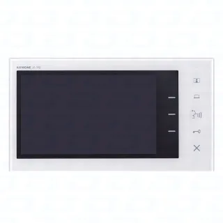 Moniteur secondaire écran 7'', touches sensitives, en ABS blanc,  pour gamme JV