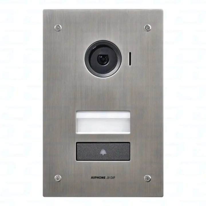 Kit Jv 2 Fils Intégral, Platine Inox Encastrée, Moniteur 7'' & Alimentation