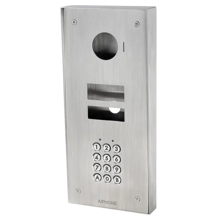 Façade Inox, Saillie, Clavier 100 Codes, 2 Relais Pour Jvs1F Ou Platine Jvdvf