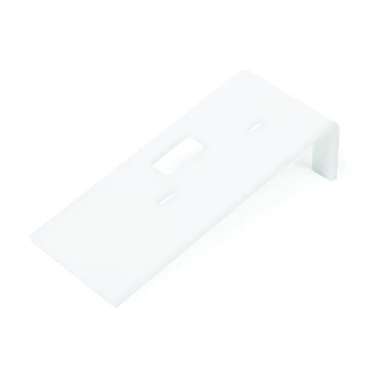 Support Bureau Blanc, 4 Mm Pour Combinés Audio Villa, Collectif Ou Tertiaire