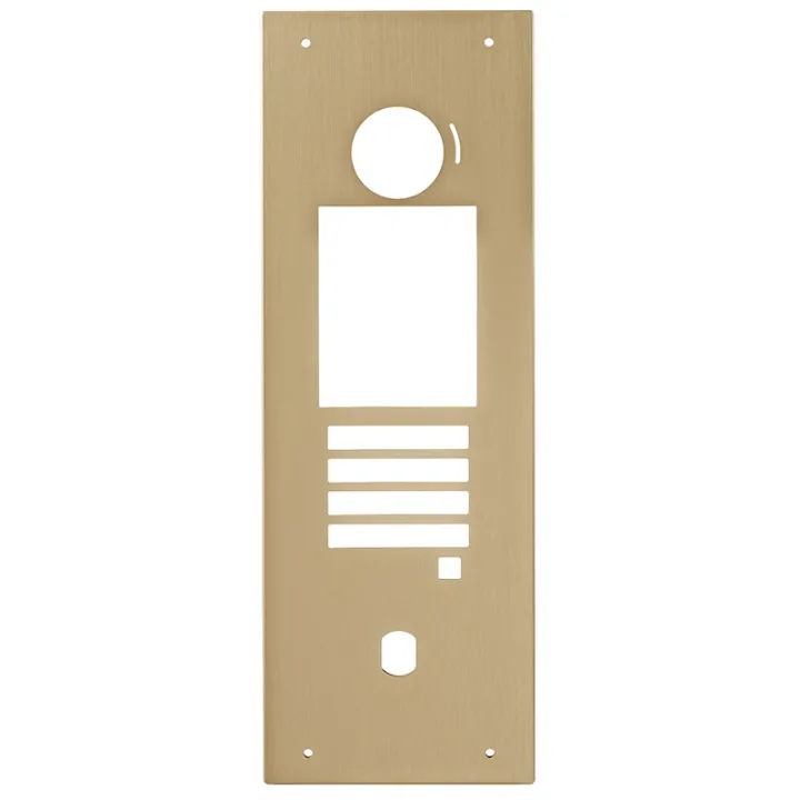 Façade Aluminium Anodisé Champagne Pour Gtdmblvn, Prévoir Gtdmblvn Et Gt4B