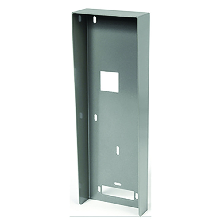 Visière anti-pluie en aluminium peint pour intégration AC10S + platine JODV