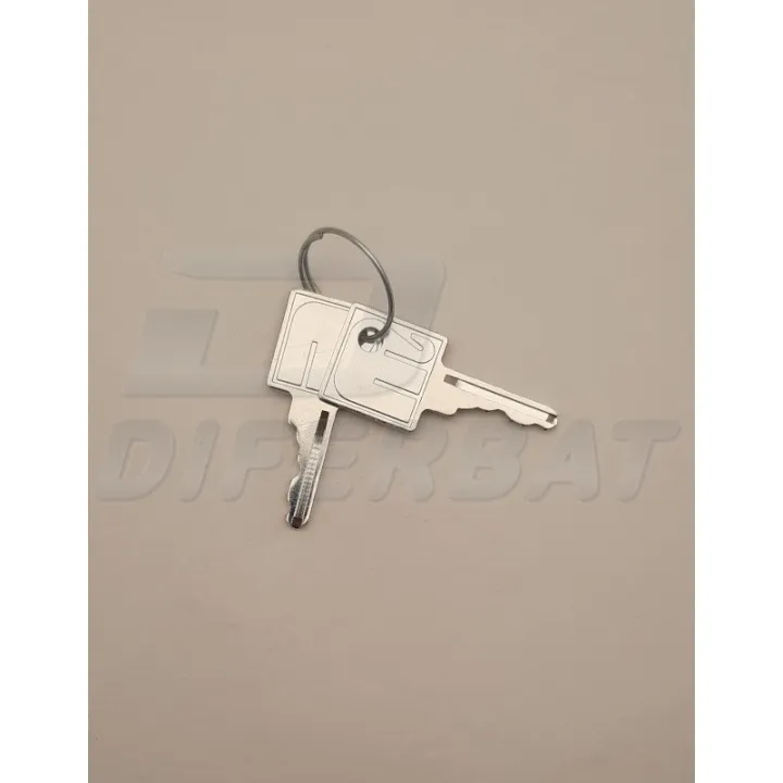 Badge Capot/Portillon Pour Barriere - 2 Cle