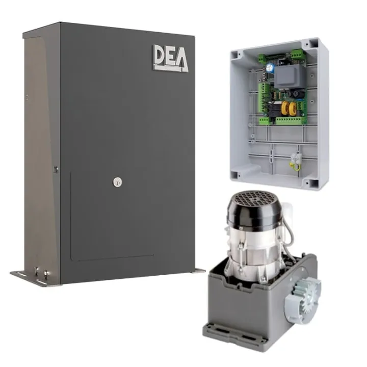 Kit Coulissant 1400 Kg 230 V Dea Avec Caisson Ironbox X