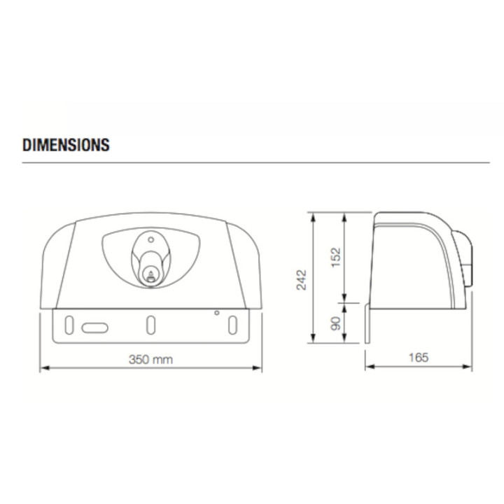Hy7024 Moteur Irreversible Avec Encodeur Magnetique