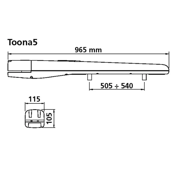 Vérin Électromécanique 24V Intensif Toona 5