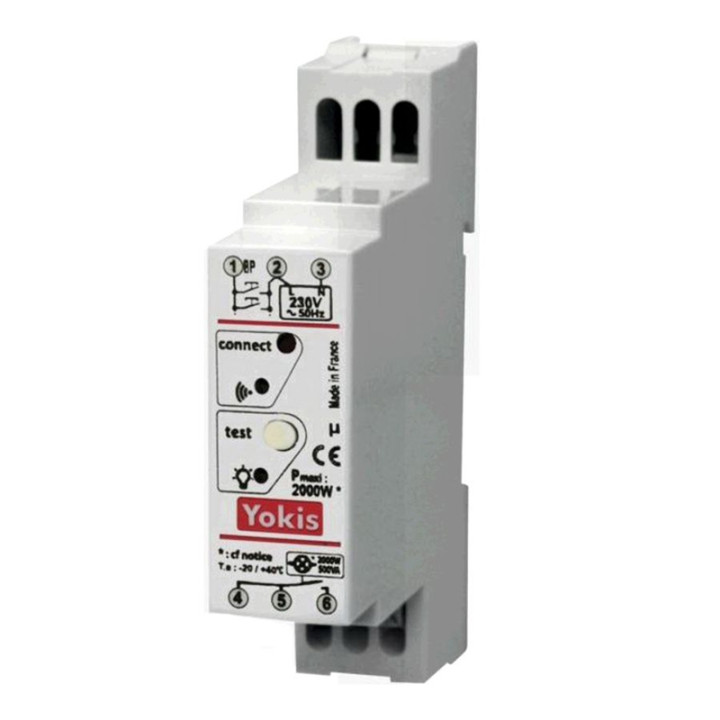 Télérupteur 1 Relai Rail Din Avec Antenne