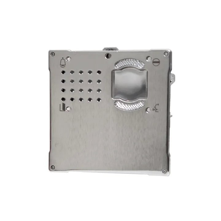 Série Vandalcom - Module 0 Boutons Pour Unité Audio/Vidéo, Acier Inox 316