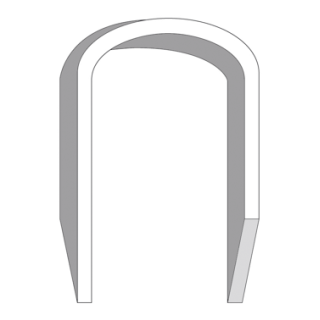 Agrafe Câble Diam 6Mm, Boite 5500 Pièces, Long 14Mm