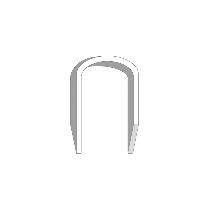 Agrafe Câble Diam 6Mm, Boite 5500 Pièces, Long 14Mm