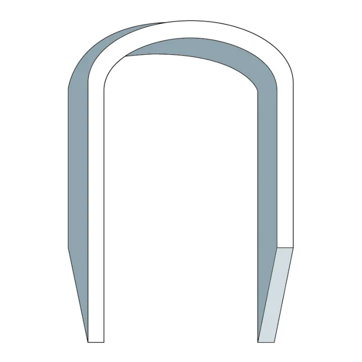 Agrafe Câble Diam 6Mm, Boîte 5500 Pièces, Long 14Mm