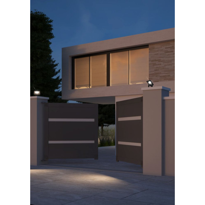 Wink 2 - Proj Ext Ip65 Ik08, Noir, Led 110° 9,8W 3000K 1000Lm