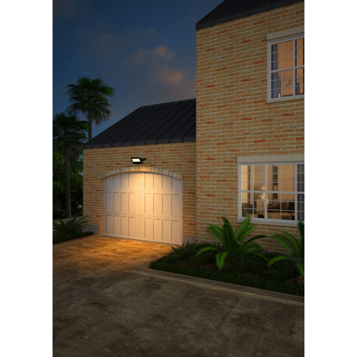 Wink 2 - Proj Ext Ip65 Ik08, Noir, Led 110° 9,8W 3000K 1000Lm