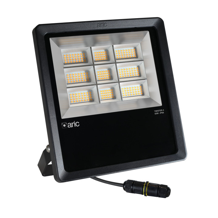 Twister 4 Noir 83W 4000K Ip66 Ik08 13280Lm 90° 50000H