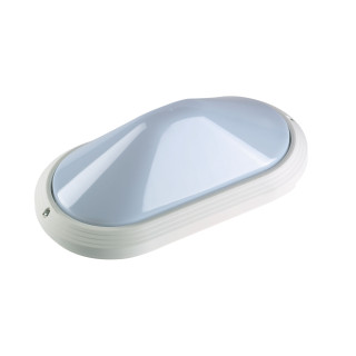 Ovo 330 - Hublot Ext Ip65 Ik10, Ovale, Blanc, E27 75W Max, Lpe Non Incl