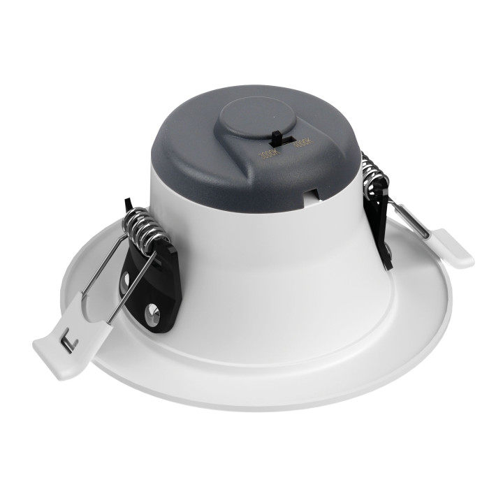 Encastré Riva Cct 3000/4000K Ip20, Ø113Mm, Blanc, Led 9,5W 60° 880Lm, Dim